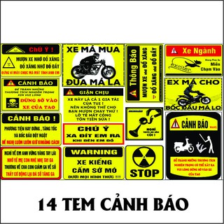 LOGO CẢNH BÁO 3 LỚP CHỐNG NƯỚC