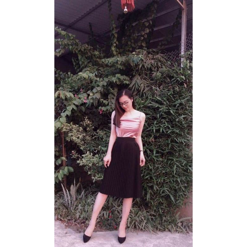 Chân váy dài xếp ly | BigBuy360 - bigbuy360.vn