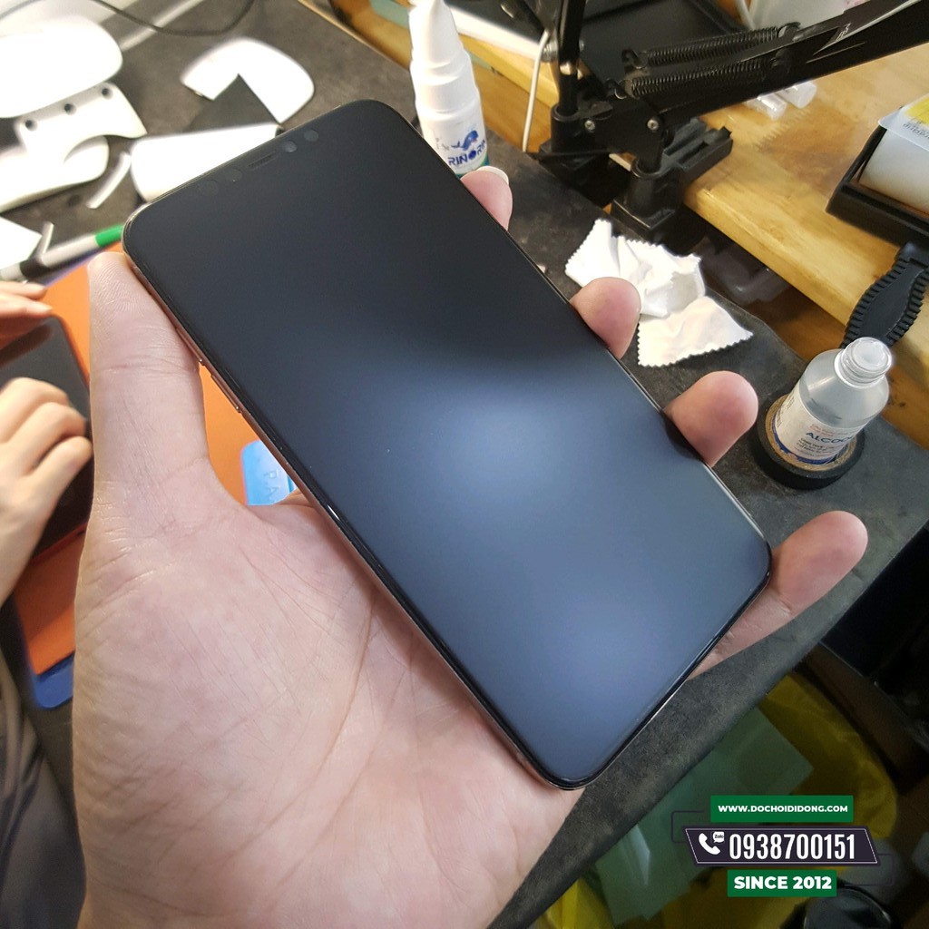 Miếng dán PPF iPhone 11 Pro Max trong, nhám, đổi màu
