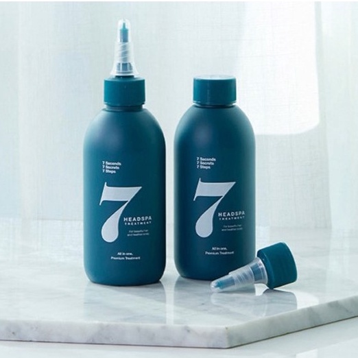 Kem xả cao cấp phục hồi tóc Head Spa 7 Premium Blue Eyes Black Hair Treatment 200ml