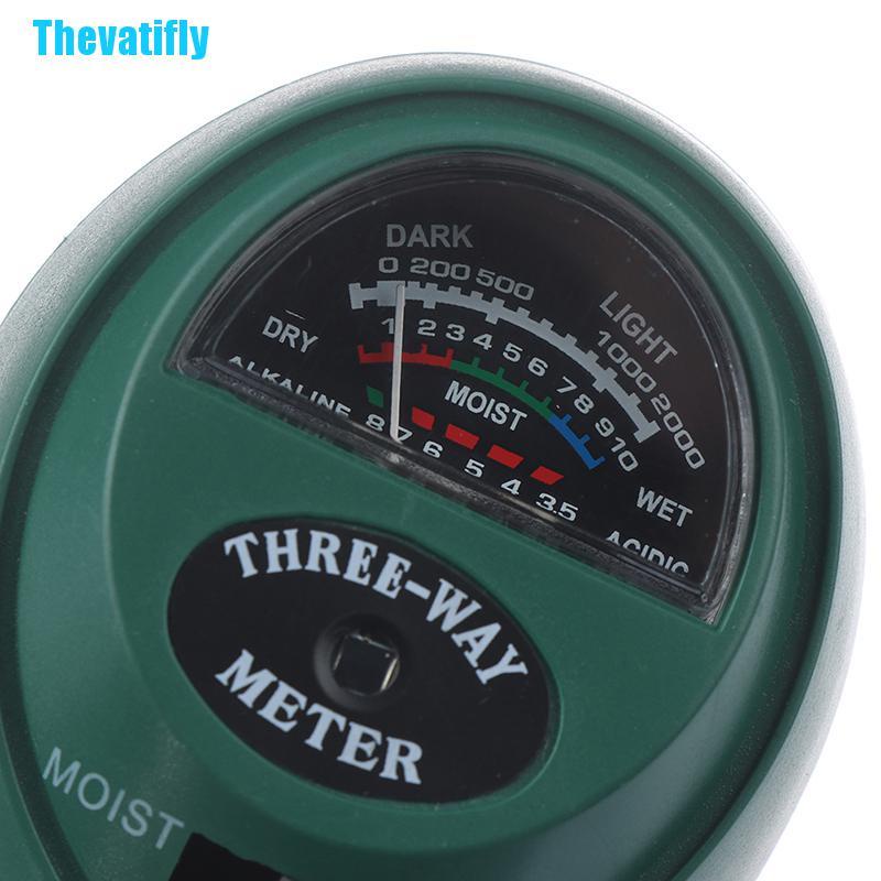 Thiết Bị Đo Độ Ẩm Và Kiểm Tra Độ PH Của Cây Trồng 3 Trong 1