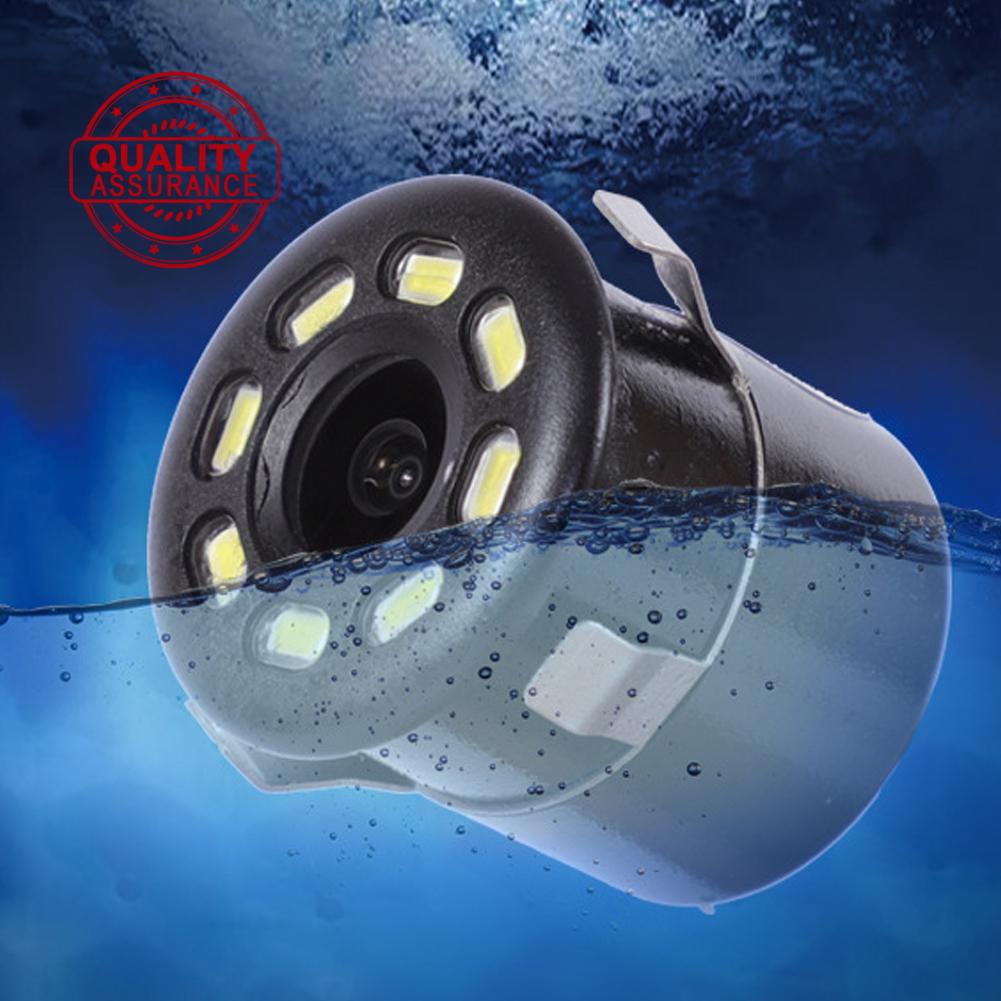 Camera lùi xe hơi hình tròn 8 bóng LED S4W3 170 độ R1H3
