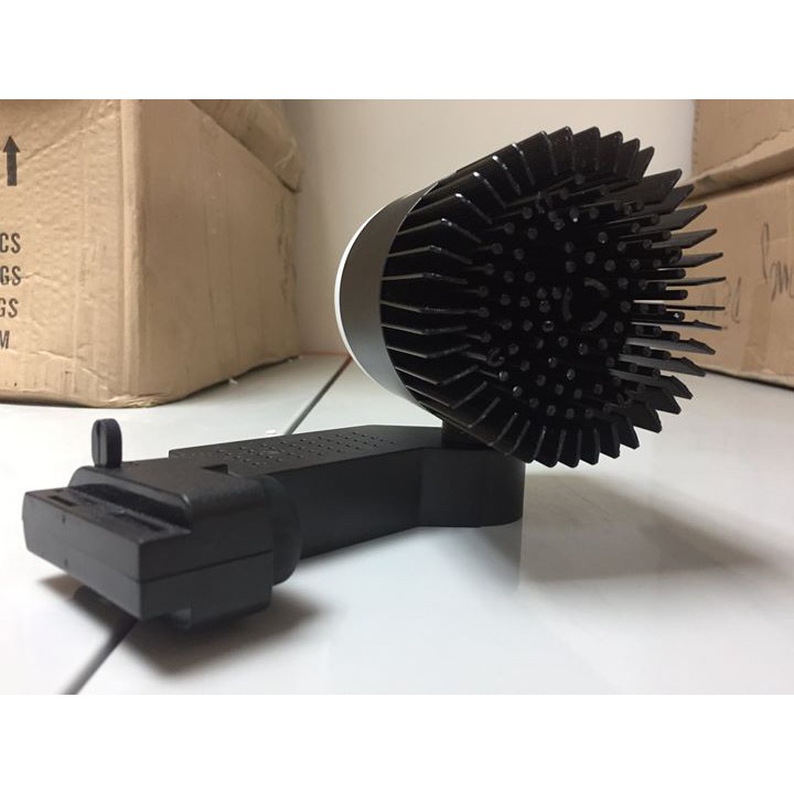 Đèn Rọi ray Thân Đen chip COB cao cấp 20W ánh sáng vàng/trắng/trung tính