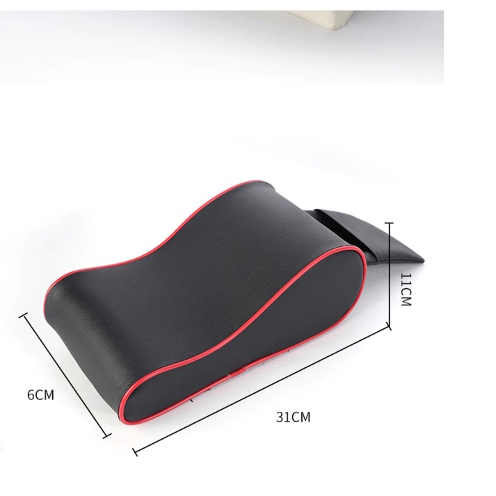 Gối kê tay oto có kèm túi đựng đồ tiện dụng