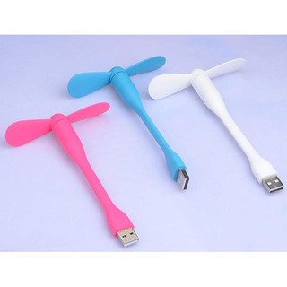 Quạt mini 2 cánh dùng nguồn USB(giao màu ngẫu nhiên)