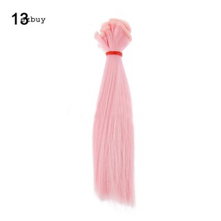 Bộ tóc giả thẳng dài 15cm dùng cho búp bê