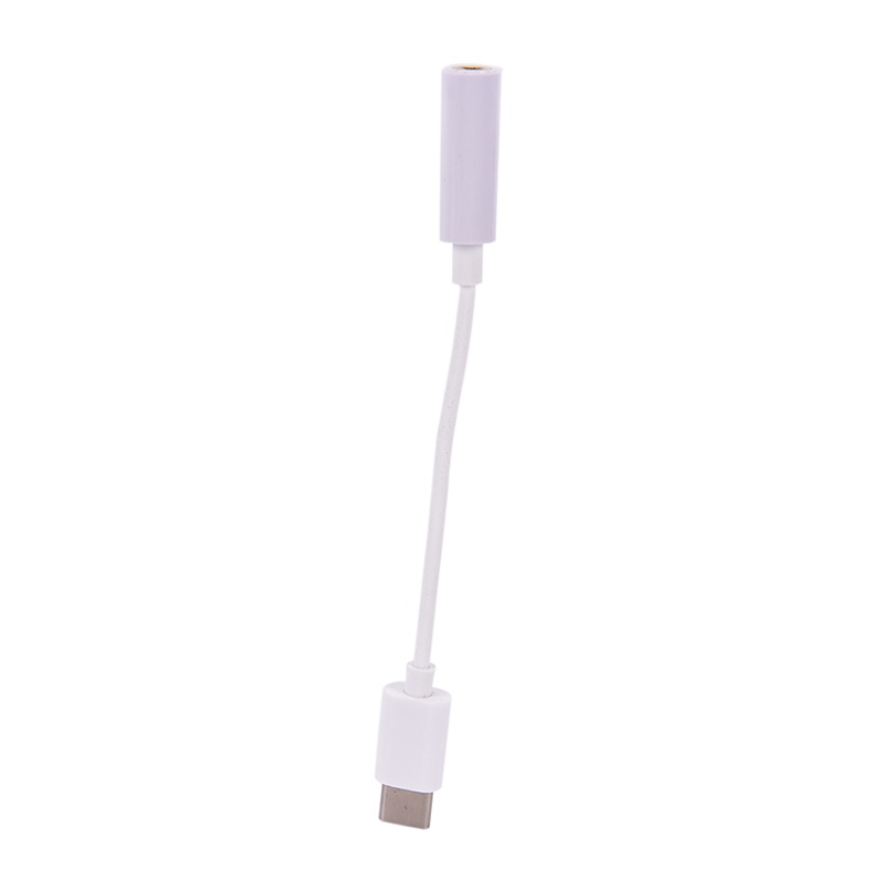 [adorebubble 0610] USB Type C to 3.5mm Headphone Jack Adapter AUX Cable for Samsung LG XIAOMI LeEco