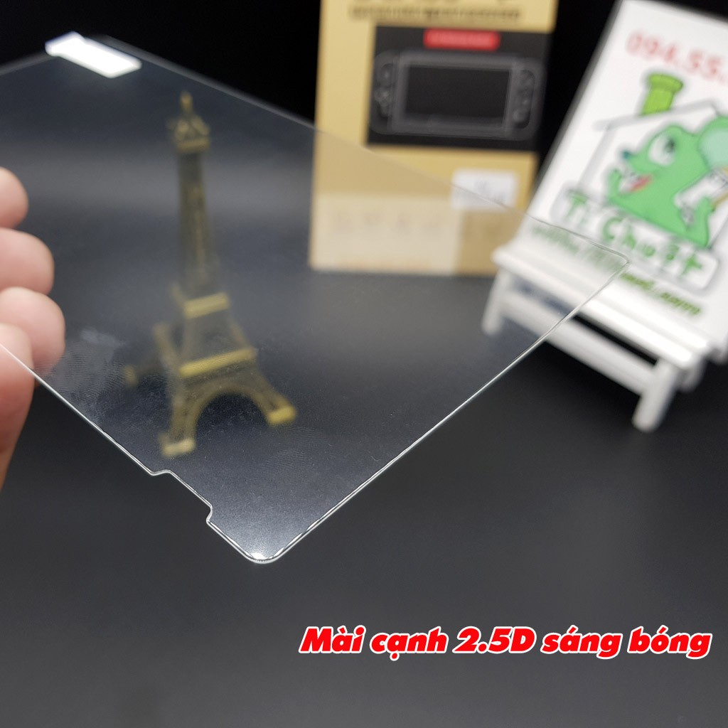 [Ảnh Thật] Kính Cường Lực Máy Game Nintendo Switch 6.2&quot; Trong Suốt có phủ Nano