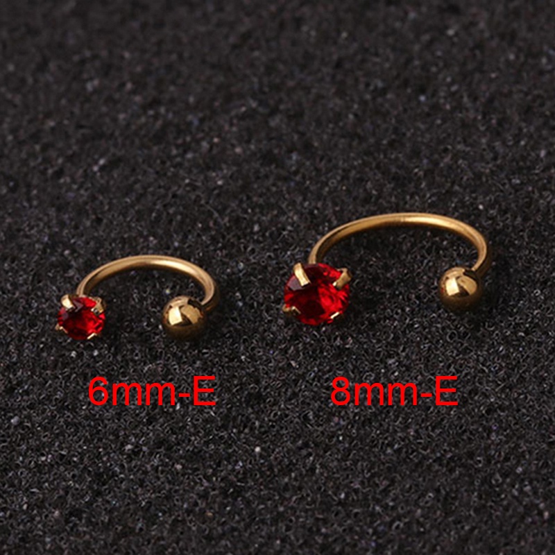 1 Sụn Tai Đá Zircon Thời Trang