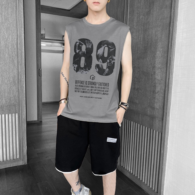 Áo 3 lỗ nam thể thao UNIFUN mã TT3 Áo thun nam ba lỗ cổ tròn Tank Top lót form rộng nách tập gym, bóng rổ chất lưới đẹp