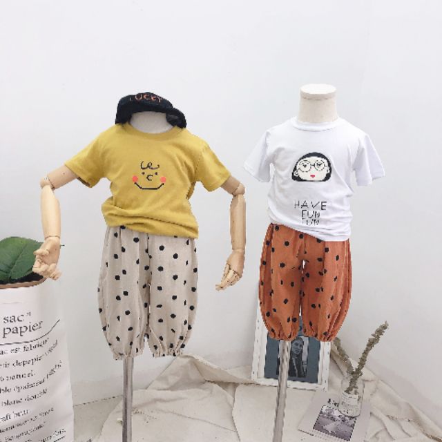 Set bộ bé gái lửng- huyền ng
