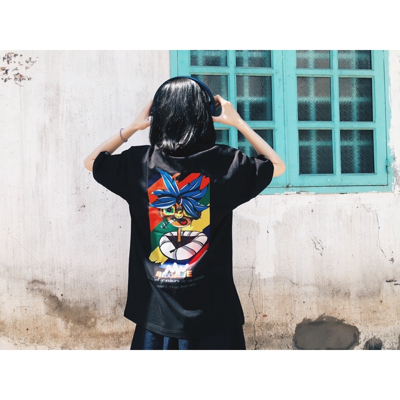 Áo thun unisex Blue Hair Color Guy | BigBuy360 - bigbuy360.vn