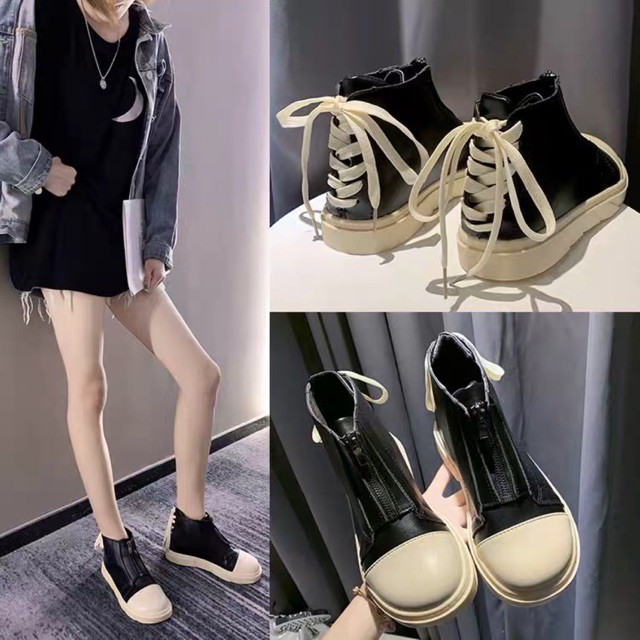 2021 Giầy cao cổ cột dây sau RO hot hit