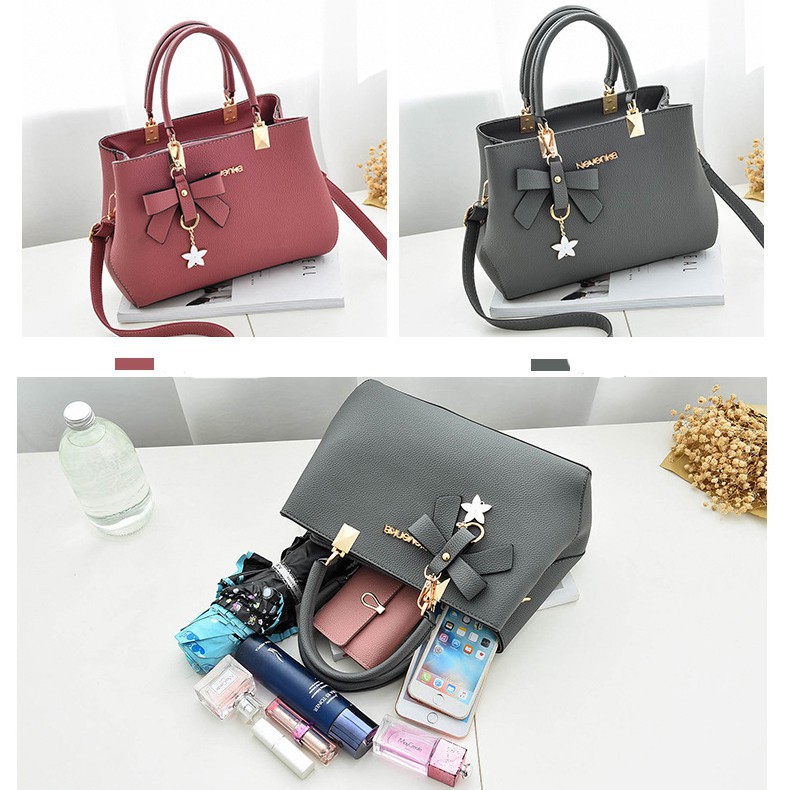 Women's bag new fashion big bag Korean edition spring single shoulder bag casual cross - slung handbag