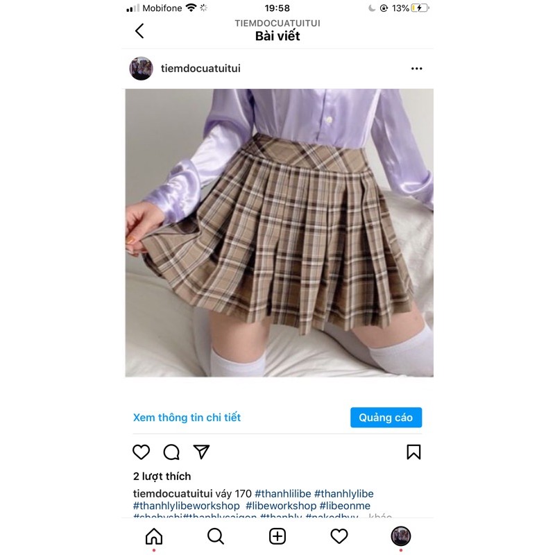 Tennis skirt daily gỉl.