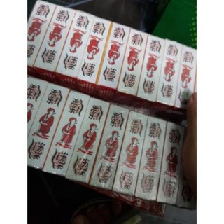 Lốc 10 bộ bài chắn tráng nhựa 2 mặt cao cấp