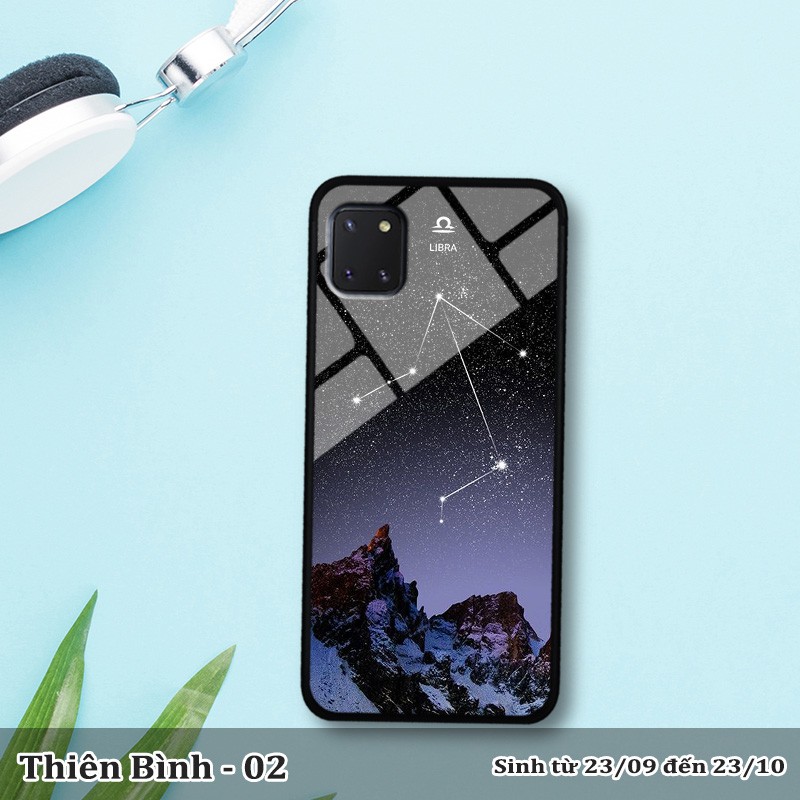 Ốp kính Samsung Note 10 Lite in cung hoàng đạo