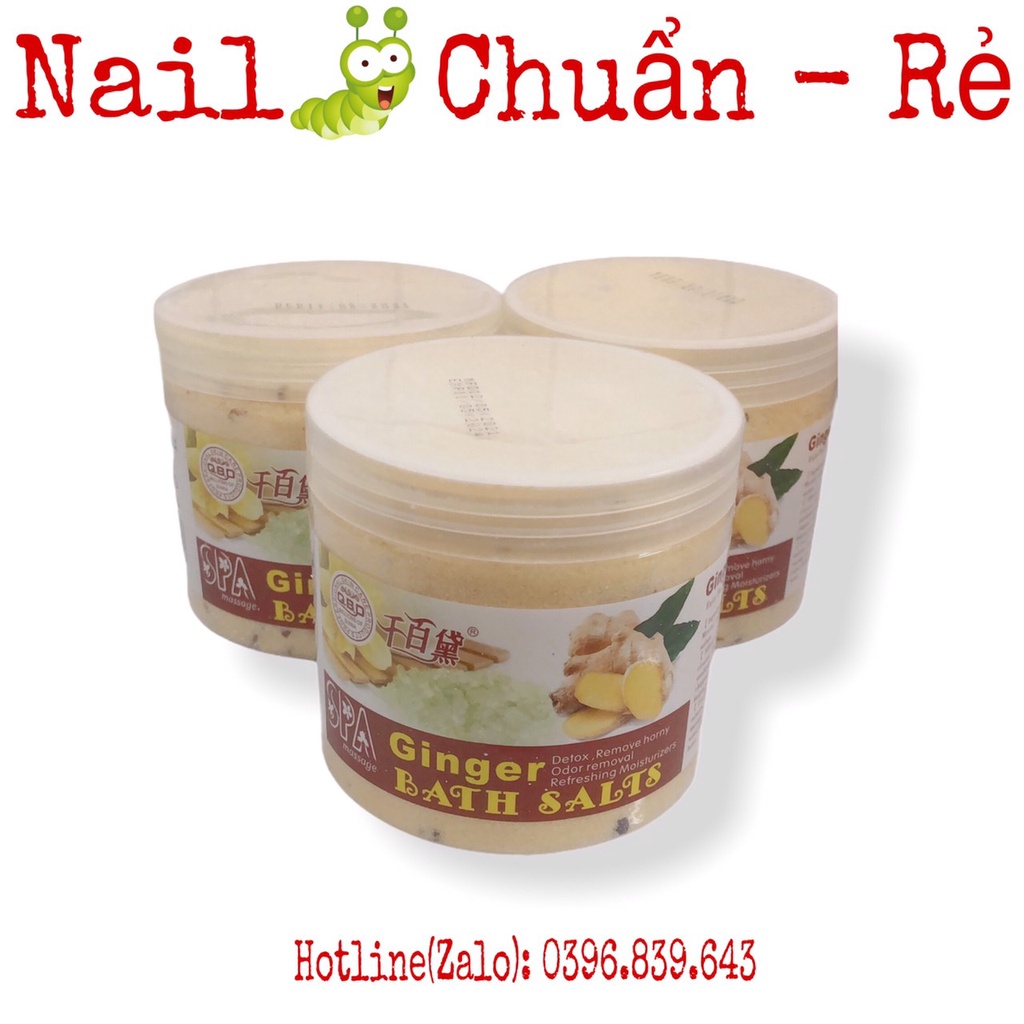 Muối Ngâm Chân Thảo Dược Nail _Spa 680gram