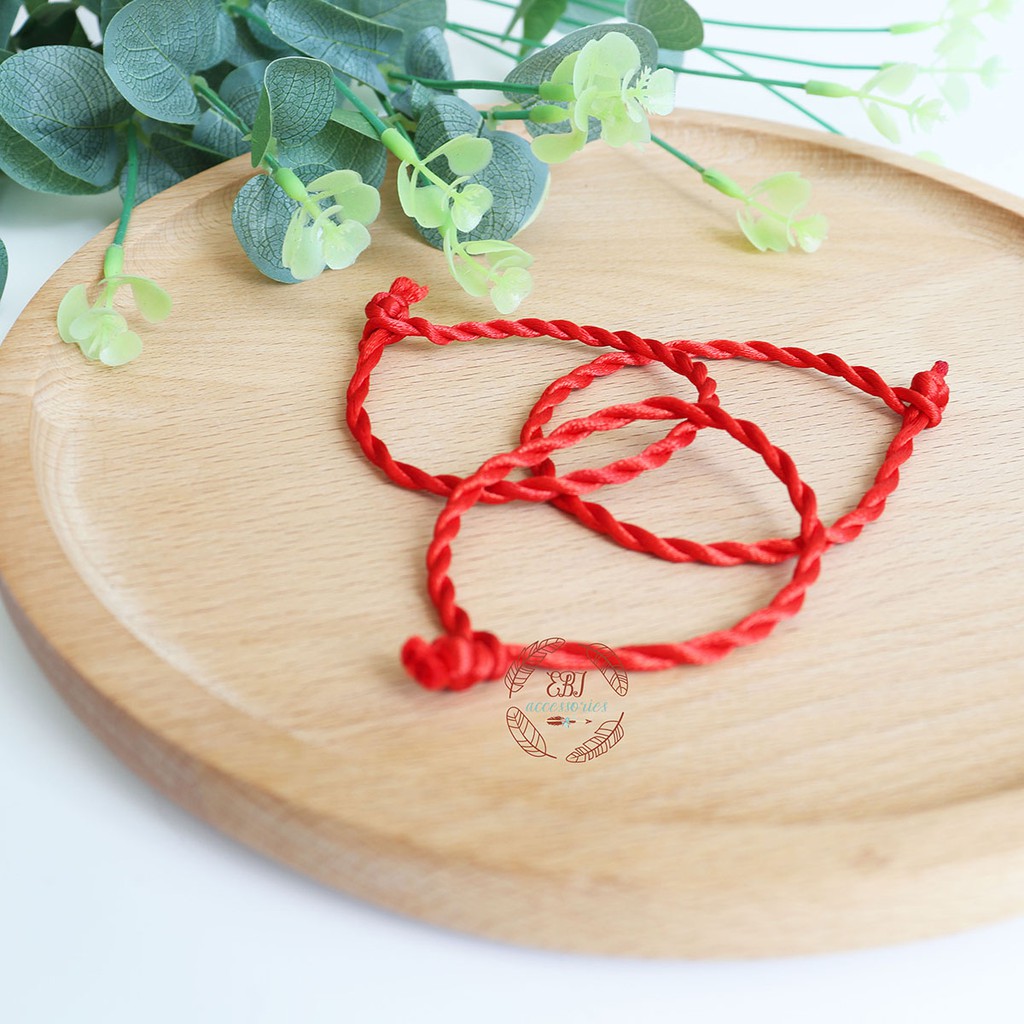 Vòng Tay EBI Chỉ Đỏ May Mắn
