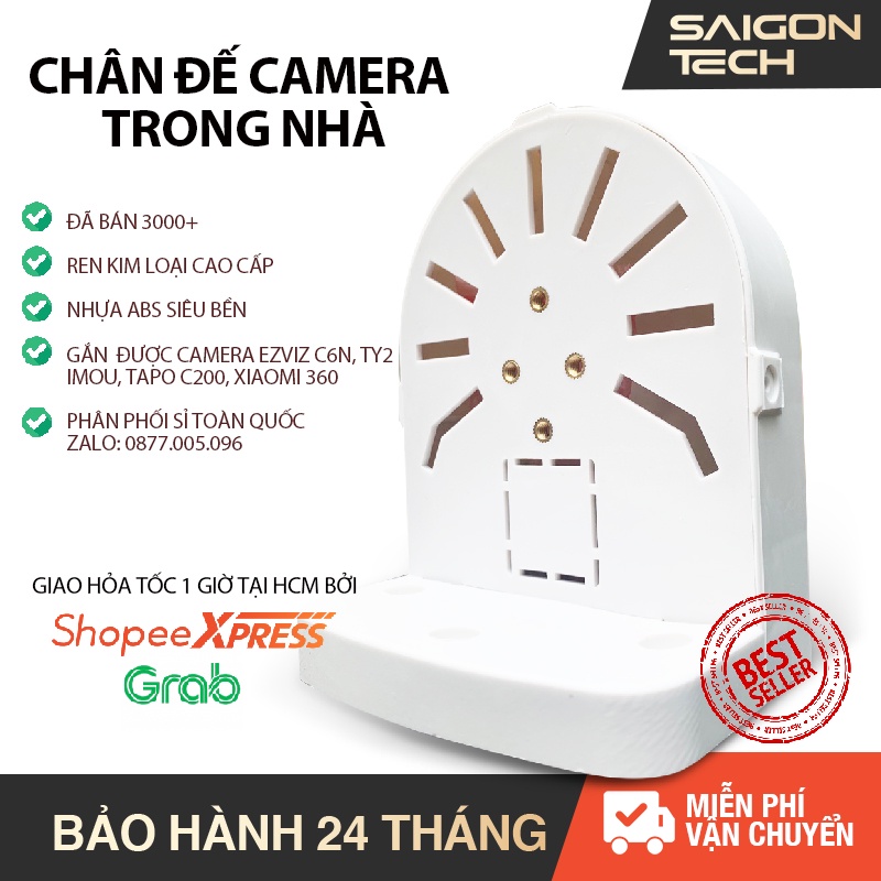 🔥[HCM - Hỏa Tốc] Chân Đế Camera Ezviz C6N, Imou A22EP... đa năng gắn tường, trần nhà... bằng nhựa chất lượng cao | BigBuy360 - bigbuy360.vn