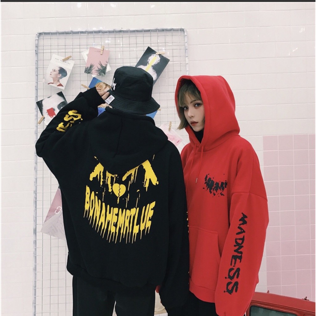 Áo hoodie nỉ unisex form rộng BONA nam nữ ullzang Wind | BigBuy360 - bigbuy360.vn