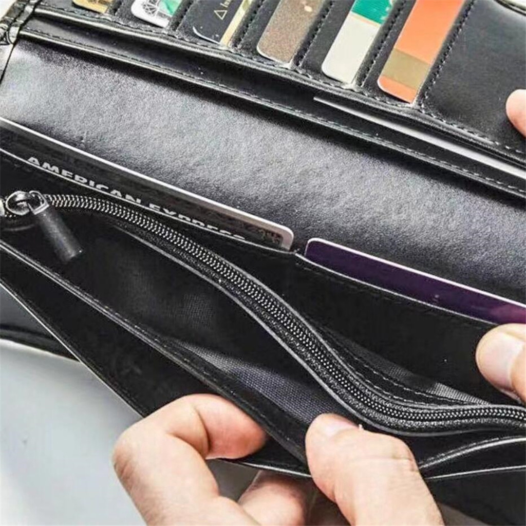 Ví BAPE dáng dài chất liệu da PU kiểu dáng thời trang