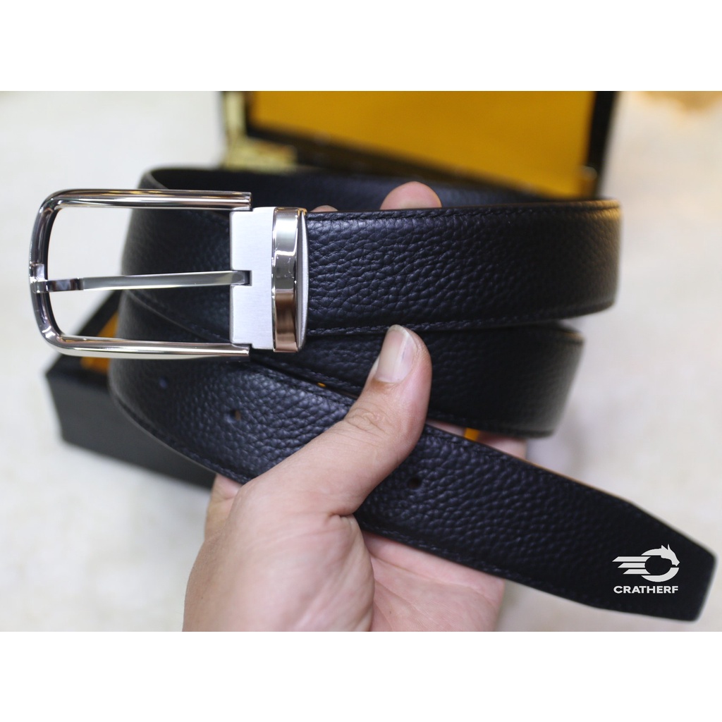Dây nịt nam - Thắt lưng nam da cao cấp CRATHER MTA001G