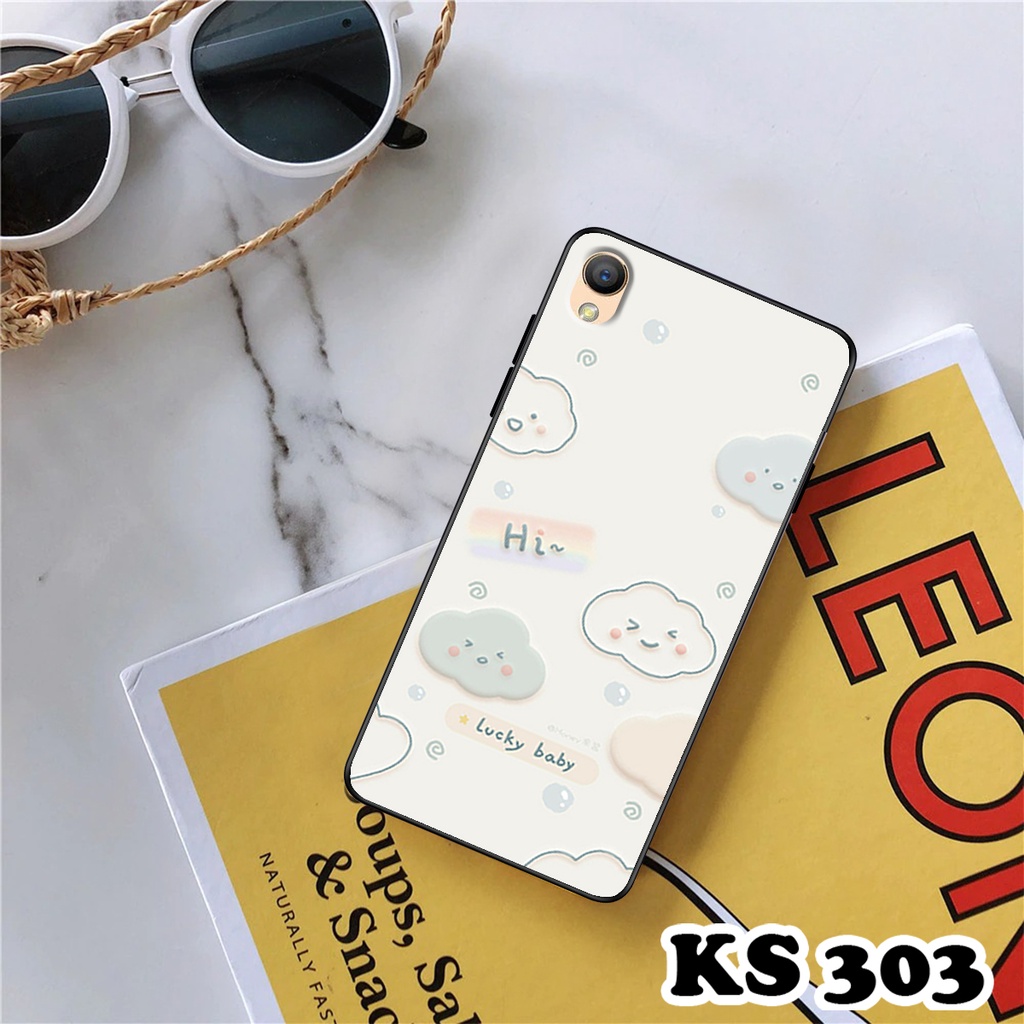 Ốp lưng Oppo A33 - Oppo A37 - Oppo Neo 7 - Oppo Neo 9 - Ốp in hình Gấu&amp;Thỏ siêu xinh - Lưng nhám viền TPU