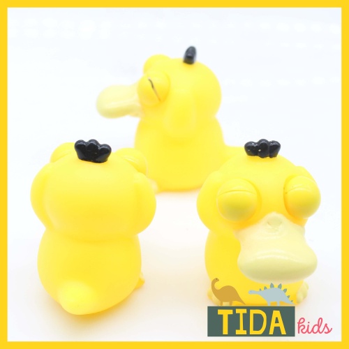 Vịt Bóp Lòi Mắt ⚡ HOT TREND ⚡ Pokemon PsyDuck Poping Out Eyes Squeeze Me, Đồ Chơi Xả Stress Dễ Thương Xua Tan Căng Thẳng