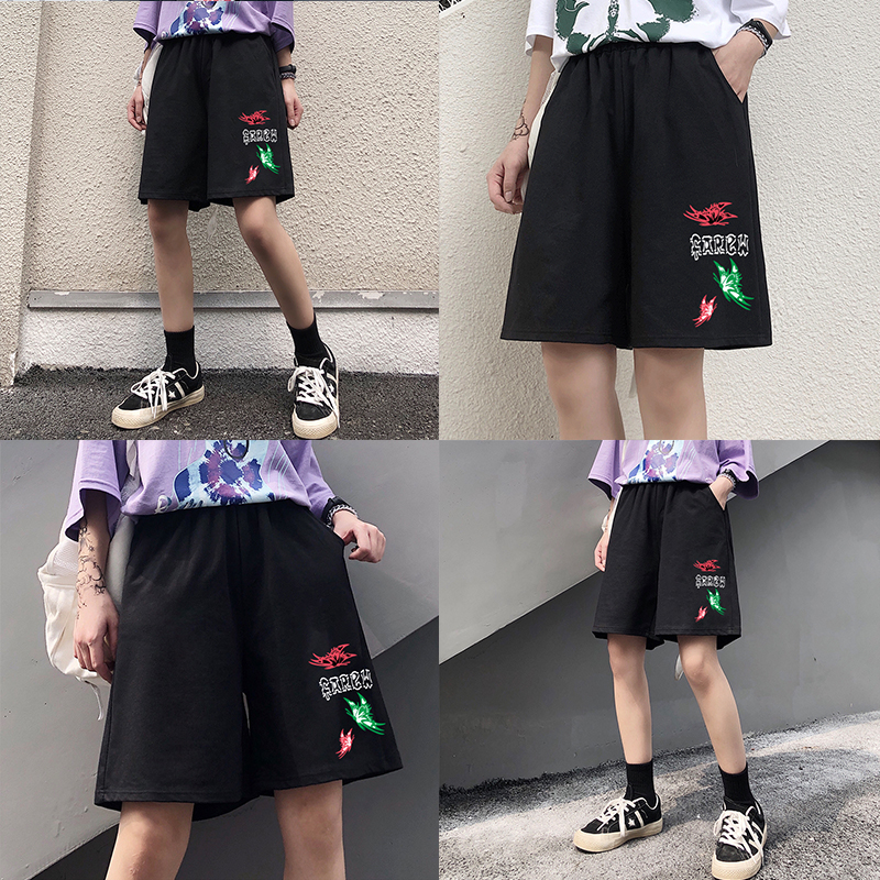 [QUÀ TẶNG LÀ ĐÔI TẤT BẠN NHÉ] Quần đùi nam ống rộng, quần đùi nữ unisex ống rộng hiphop thời trang thể thao 2021 | BigBuy360 - bigbuy360.vn