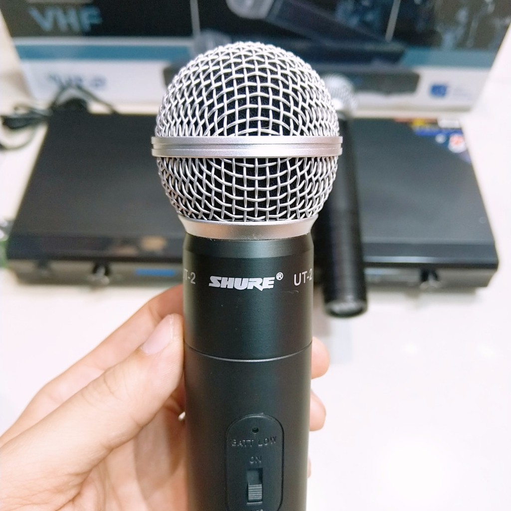 Micro karaoke SHURE UT2 Chính hãng - micro không dây