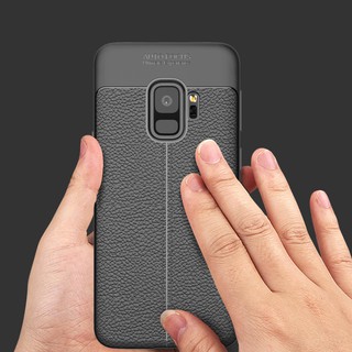 ỐP LƯNG VÂN DA DERMA CASE GALAXY S9, S9 PLUS