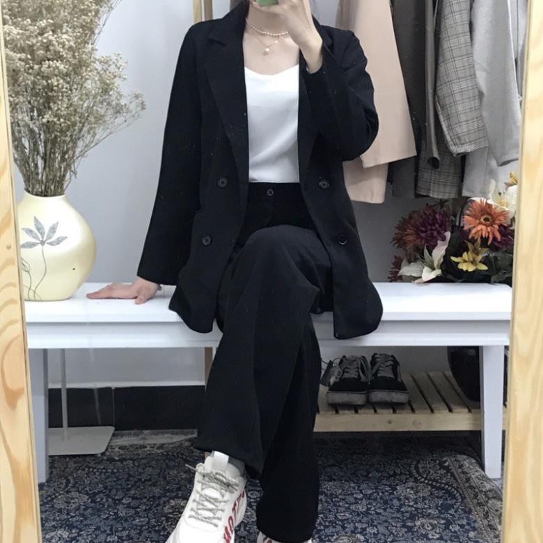 Áo blazer vải vintext 1 lớp đay dặn | BigBuy360 - bigbuy360.vn