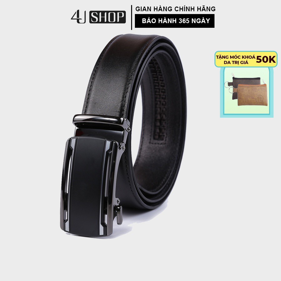 Thắt Lưng Nam Da Bò 4U Công Sở Sang Trọng T227D27 - Hàng nhập khẩu