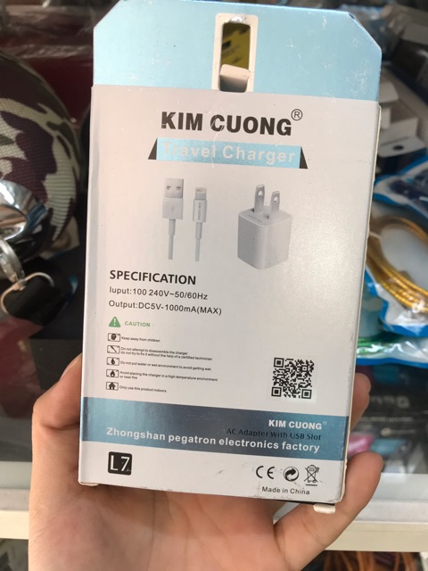 BỘ SẠC KIM CƯƠNG IPHONE  5/5s, iPhone 6/6+/6s ,HÀNG CHÍNH HÃNG