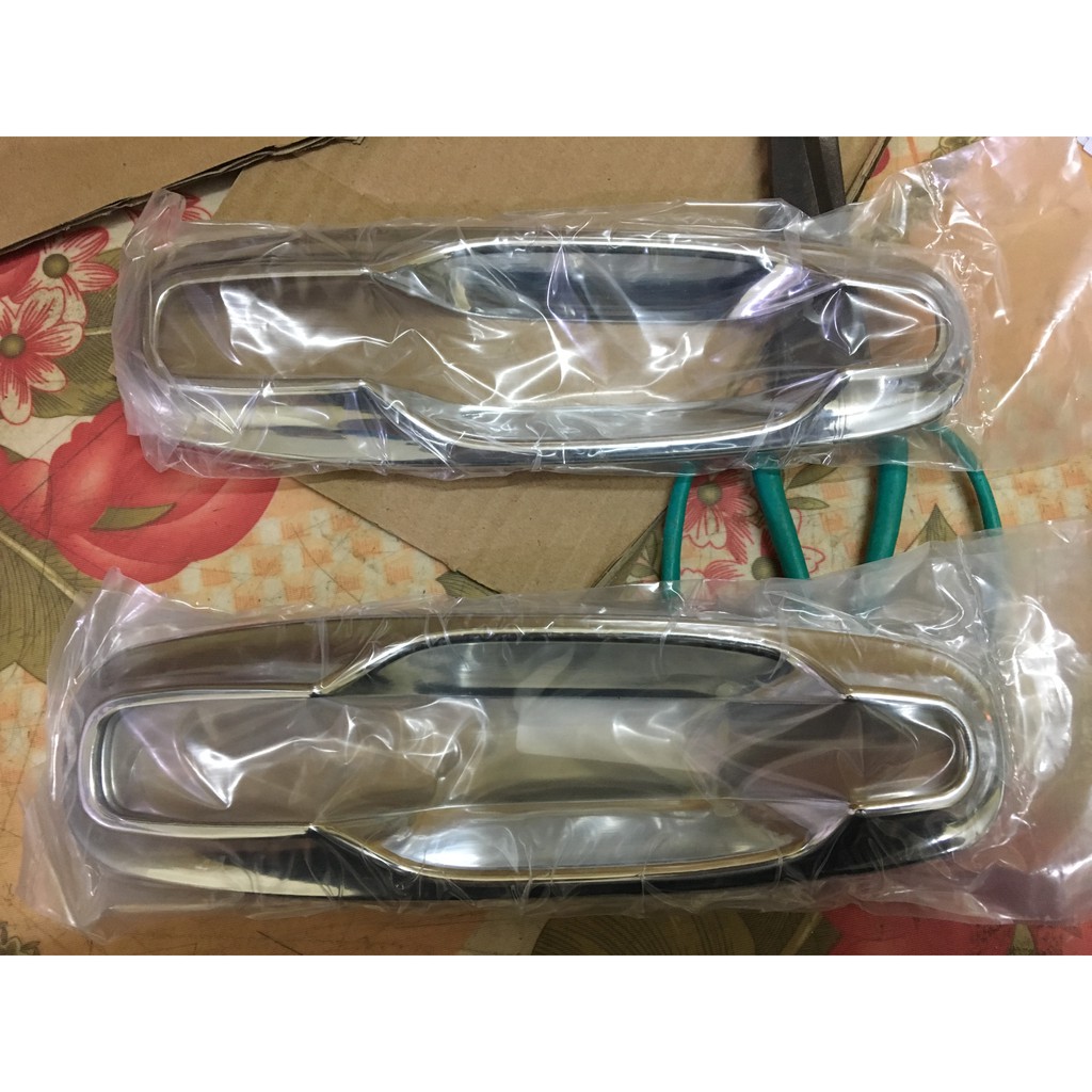 🔥 Freeship 🔥Bộ Ốp tay nắm hõm cửa mạ crom/ inox xe Lacetti cao cấp/ Phụ kiện làm đẹp, đồ chơi xe Lacetti