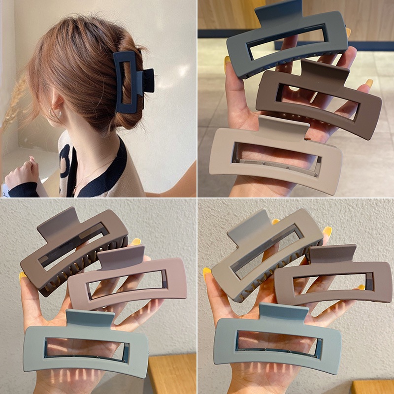 Kẹp Tóc Càng Cua Acrylic Nhiều Kiểu Dáng Thời Trang Phong Cách Hàn Quốc Dành Cho Nữ