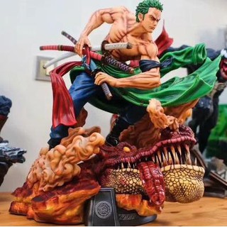Mô hình Zoro Rồng GK Last Sleep LS tỉ lệ 1/4 hình và video thực tế - Mô hình One Piece