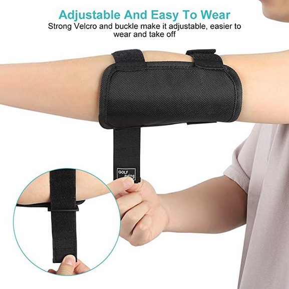 Golf Swing Hỗ trợ đào tạo Khuỷu tay Hỗ trợ Cánh tay thẳng /Tư thế Chỉnh sửa Nẹp cho người chơi GOLF