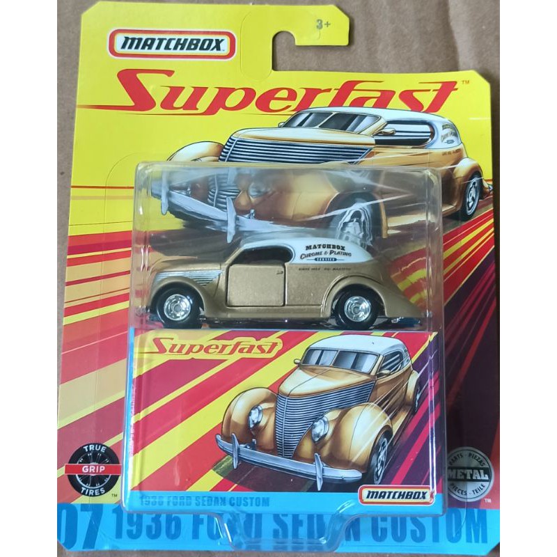matchbox super fast:1936 ford sedan custom