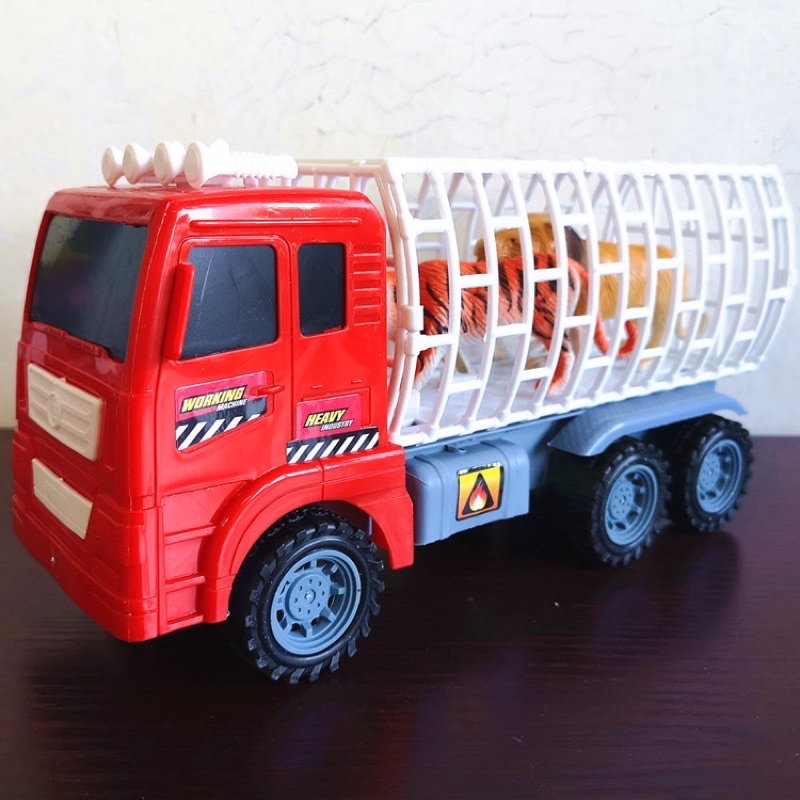 Đồ chơi xe chở thú cho bé