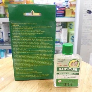 dầu tràm baby mum 22ml