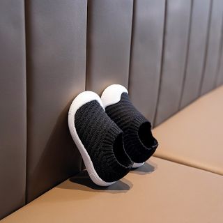 GIÀY LƯỜI LEN ĐẾ CAO SU MỀM CHO BÉ