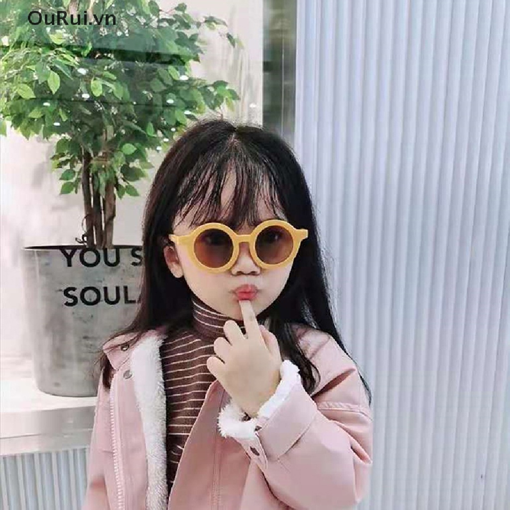 Kính Mát Gọng Tròn Nhỏ Nhắn Dễ Thương Thời Trang 2022 Cho Bé