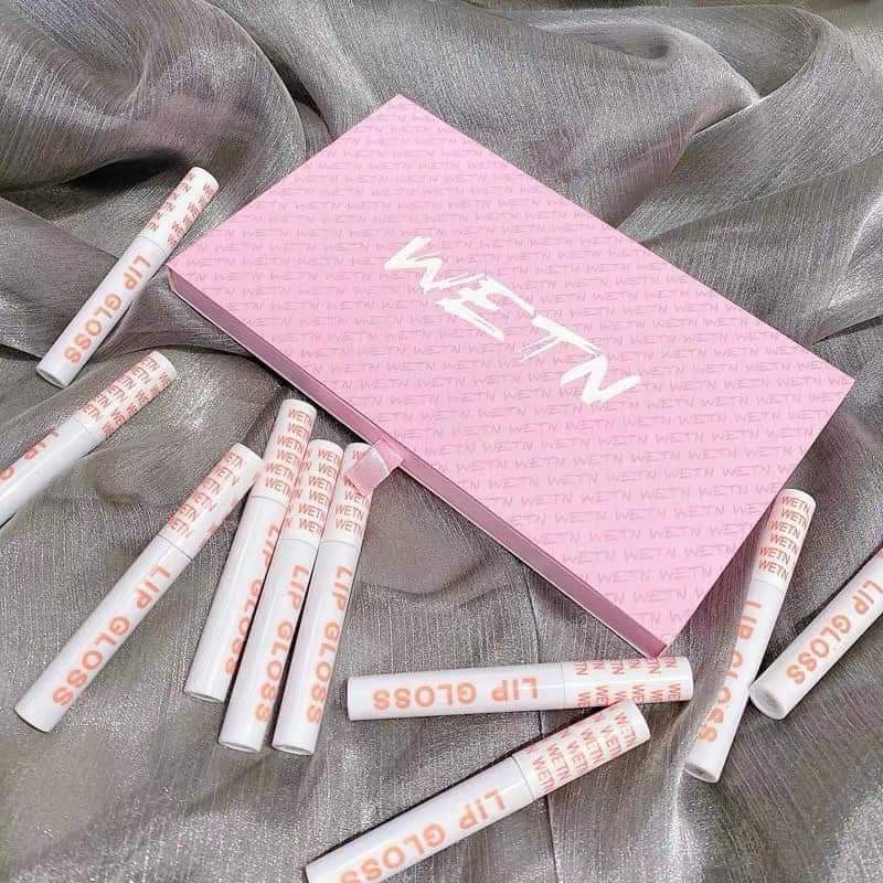 Set 10 Son kem hồng WETN LIP GLOSS cưng xỉu | BigBuy360 - bigbuy360.vn