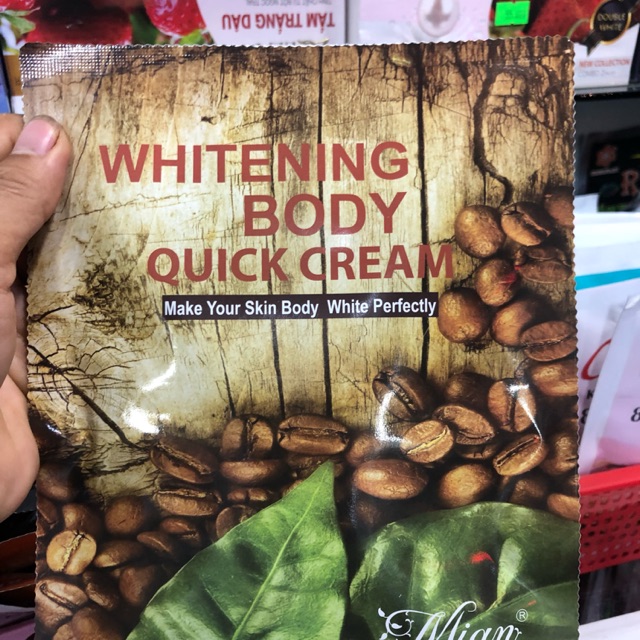 Tắm trắng cà phê