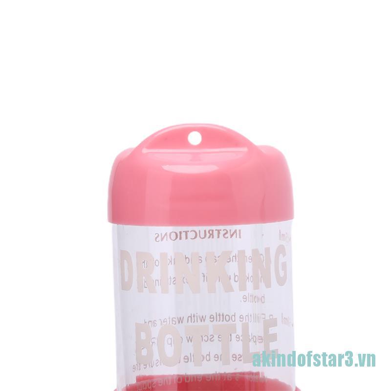 Bình Nhựa Đựng Nước Uống Dung Tích 125ml Gắn Lồng Nuôi Chuột Hamster