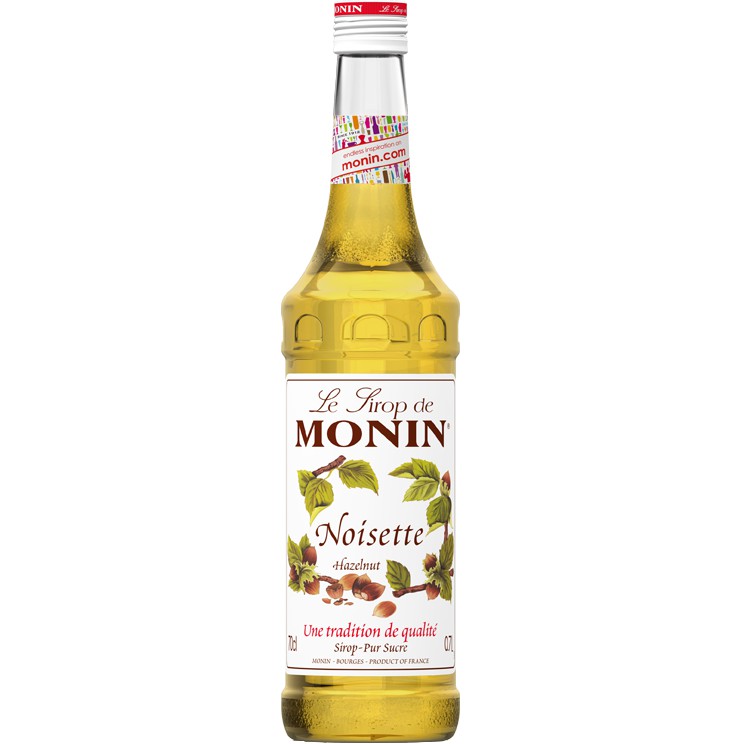 Siro Hạt dẻ Monin (Hazelnut syrup) - chai 700ml