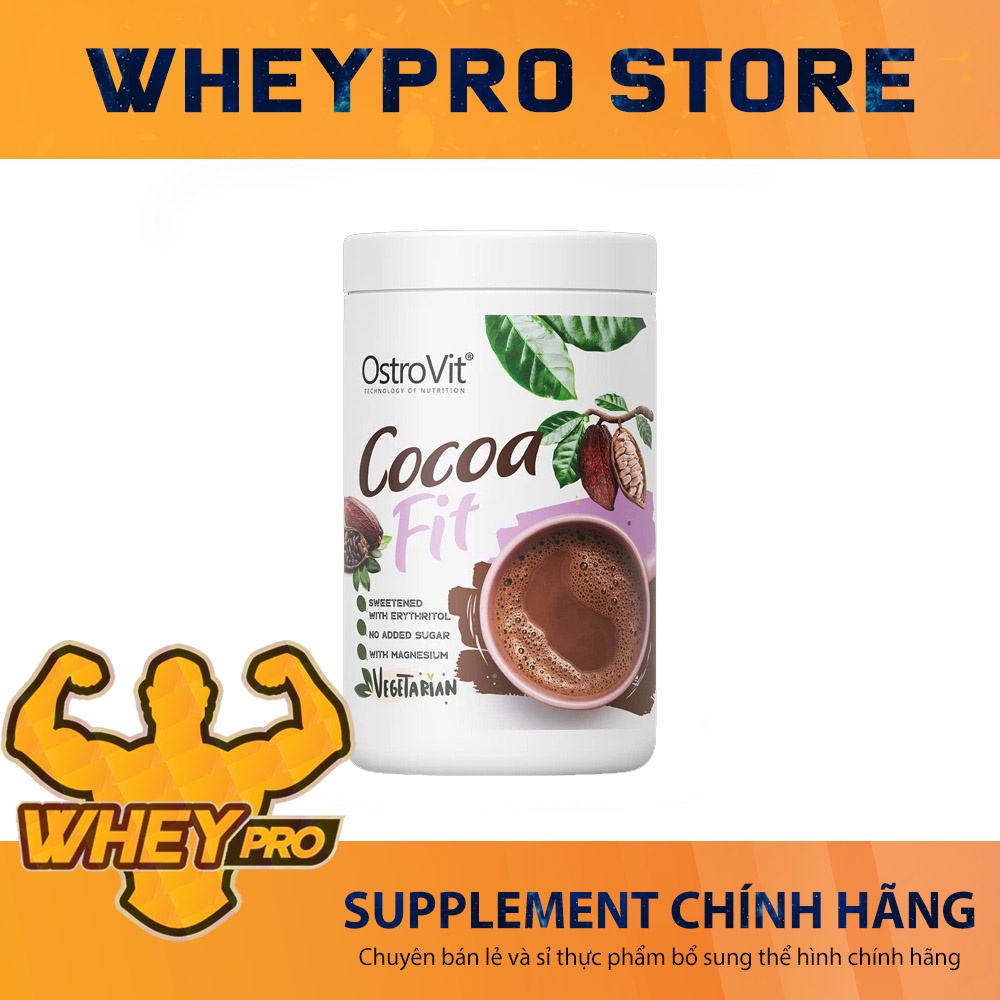 Ostrovit Cocoa, Bột Cacao Ăn Kiêng 500 Grams