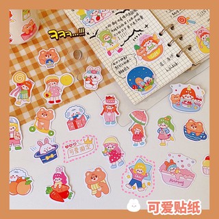Sticker cute 💕 set 60 hình sticker dễ thương